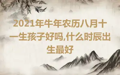 2021年牛年农历八月十一生孩子好吗,什么时辰出生最好