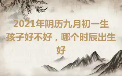 2021年阴历九月初一生孩子好不好，哪个时辰出生好