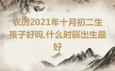农历2021年十月初二生孩子好吗,什么时辰出生最好