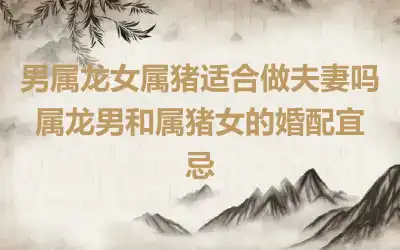 男牛女兔能过一辈子吗 性格互补很默契
