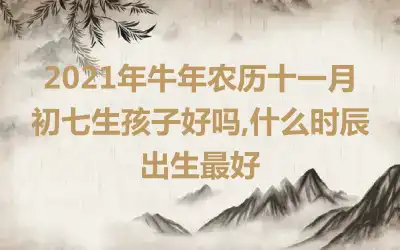 2021年牛年农历十一月初七生孩子好吗,什么时辰出生最好